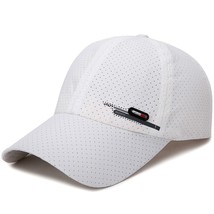 2022 New Men Women Summer Baseball Cap Quick Drying Hats Unisex   Pure Color Sna - £28.12 GBP