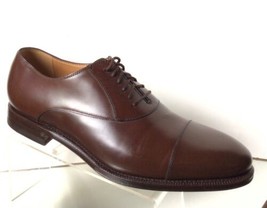 NEW GUCCI Men&#39;s Brown Leather Lace-Up Cap Toe Oxfords (UK 5.5/US 6.5) - ... - $499.95