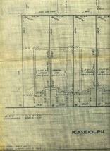 1962 Randolph Place &amp; Stadium Avenue Final Survey Bronx New York  - $27.79