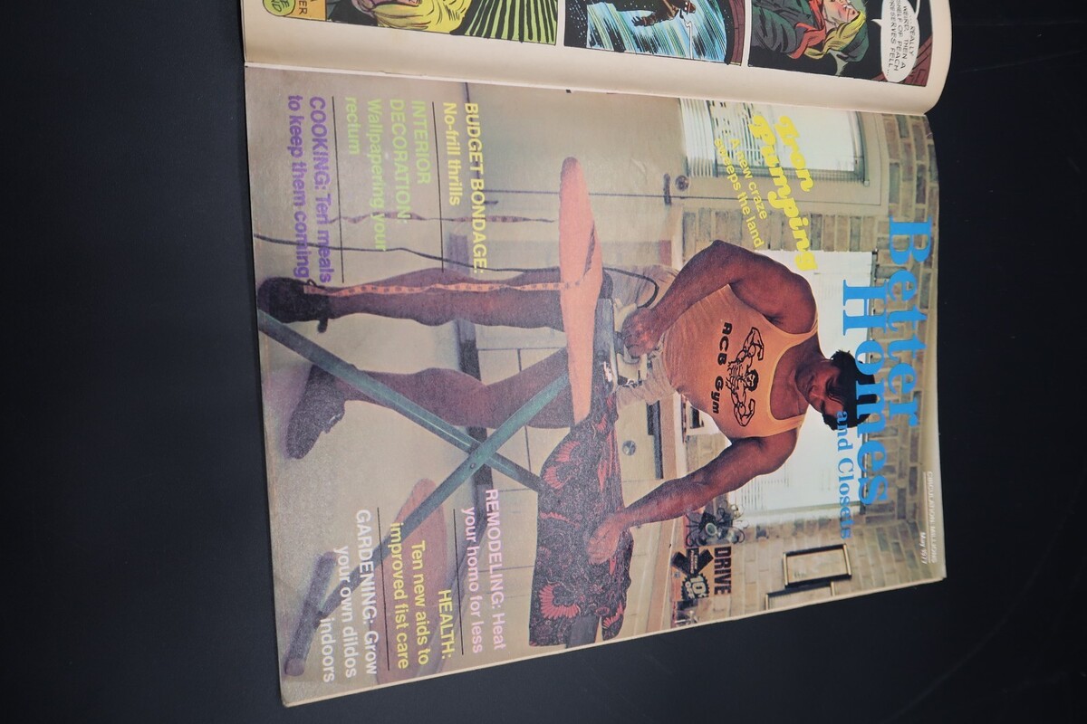 Vtg National Lampoon Magazine May 1977 Newsstand Elton John Schwarzenegger Queen Item image 13