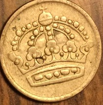 1954 Sweden 10 Ore Coin - £1.67 GBP