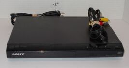 Sony DVP-SR210P DVD Player with AV Cable "NO REMOTE" - $29.65