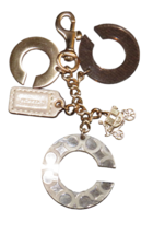 Coach Horse And Carriage Rose Gold Tone Signature Bag Charm Clip - $49.99