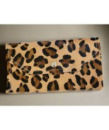 Western Cowhide Hair On Wallet Leopard Print - $730.82 MXN