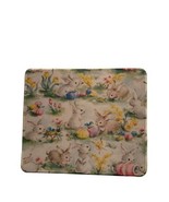 Cute Bunny Rabbits Computer Mouse Pad Bunnies Flowers Floral Kids Teens - $8.90