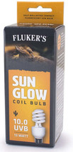 Flukers Sun Glow Desert Fluorescent 10.0 UVB Bulb: Optimal UVB Radiation for Des - £22.04 GBP+