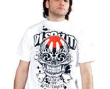 Dissizit! Black or White Jiro Skull Lil Tokyo Graffiti T-Shirt Los Angel... - £34.03 GBP