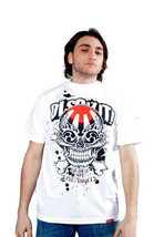 Dissizit! Black or White Jiro Skull Lil Tokyo Graffiti T-Shirt Los Angeles Slick - £34.28 GBP
