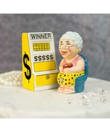 Casino Jackpot Winner Slot Machine And Gambling Grandma Salt And Pepper ... - $23.28 CAD
