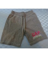 Gap Kids Girls Gray Elastic Tie Waist Jogging Shorts Size M (8) - $7.92
