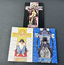 Death Note English Manga Volumes 1-3 Viz Media Graphic Novel *Good Condi... - $265.70 MXN
