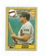 JOHN KRUK (San Diego Padres) 1987 TOPPS CARD #123 - £3.90 GBP