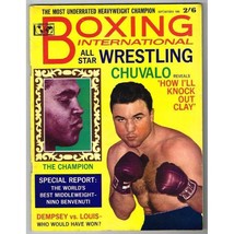 Boxing International All Star Wrestling Magazine September/October 1965 mbox3188 - £3.14 GBP