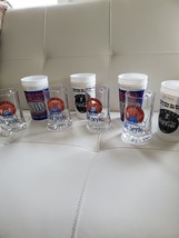 Vintage Lot of 4 Chicago Bears 70 Years Old Style Mug 1920-1989 + 4 Plastic Cups - £33.74 GBP