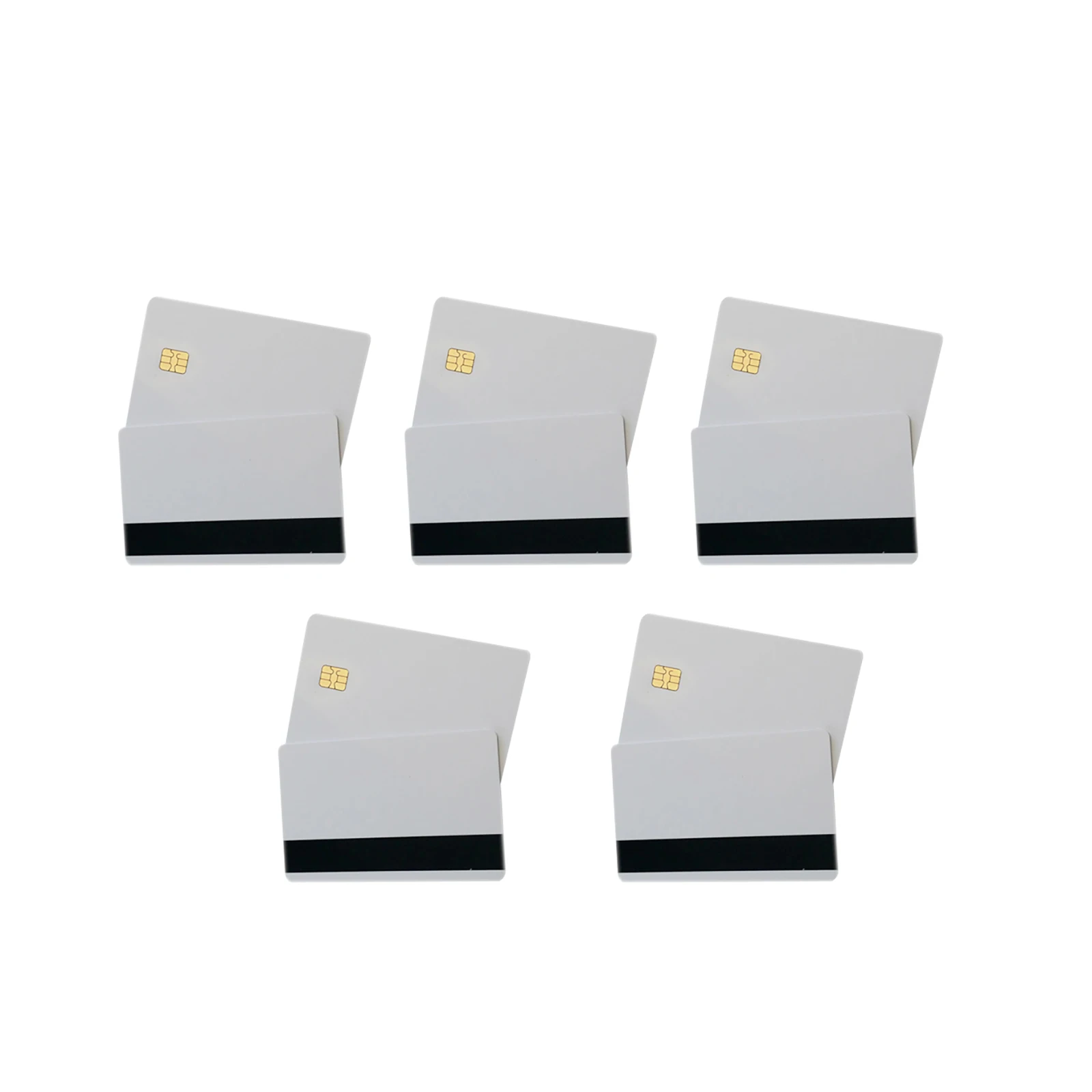 10Pcs/lot Sle4442 Chip Blank Smart Card With Magnetic Strip Hico 3 Track Inkjet  - £40.21 GBP