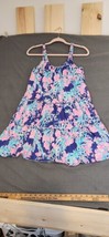 Lilly Pulitzer Loro Swing Dress Corsica Blue Toucan Party Size Small Sle... - £39.27 GBP