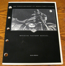 2001 Harley-Davidson Parts Catalog Touring FLT Electra Glide Road King Xlnt - $40.05 CAD