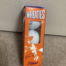 *NEW* in box Wheaties 1996 Tiger Woods Titleist Golf Balls 3 Pack Promot... - $15.59