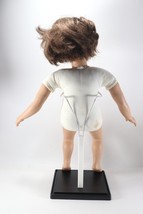 Vintage 1999 MY TWINN 23&quot; Inch Nude Non Poseable Doll Brown Hair Hazel Eyes - £56.37 GBP