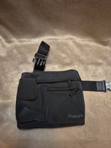 Kenneth Cole Reaction Belt/FannyBag Black With Cellphone Holder Zippered... - $14.46