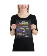Math In This Classroom Back To School Poster | Motivational &amp; Inspiratio... - £14.70 GBP+