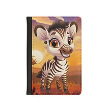 Passport Cover for Kids Cute Cartoon Zebra in Safari | Passport Cover An... - $29.99