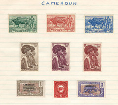 French Cameroons Very Fine Mint Stamps Hinged On List - £2.65 GBP