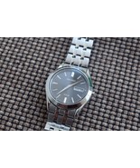 Vintage Seiko Solar V158-0AZ0 Silver Vintage Japan A Day/Date Excellent - $137.61