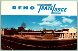 Reno Travelodge Motel Reno Nevada NV UNP Unused Chrome Postcard F6 - £3.92 GBP