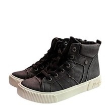 Blowfish Malibu Corrine Washed Black High Top Sneakers Size 7.5 New w/ou... - £25.23 GBP
