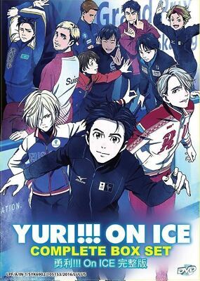 Yuri!!! On Ice DVD ((Vol : 1 to 12 end) with English Dubbed SHIP FROM USA - $21.37
