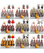 168pcs Medieval Castle Kingdom Knights Army Collection Minifigures Toys - £19.24 GBP+