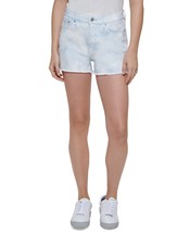 Calvin Klein Jeans Women&#39;s Acid-Wash Denim Cutoff Shorts Blue Size 26 B4HP - £15.88 GBP