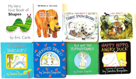 Lot of 8 Toddler Preschool Board Books by Eric Carle Sandra Boynton Jan Brett - £11.35 GBP