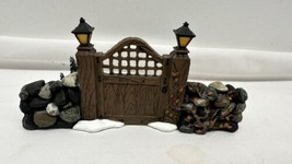 Dept 56 Heritage Village Accessories Christmas Fieldstone Entry Gate #52718 - £9.91 GBP