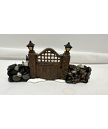 Dept 56 Heritage Village Accessories Christmas Fieldstone Entry Gate #52718 - $10.90