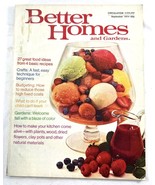 Better Homes and Gardens Magazine September 1974 Crafts Budgeting Gardens - $12.26 CAD
