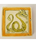 Year of the Dragon Wall Hanging Ceramic Tile Trivet - £12.56 GBP