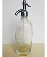 Antique Home Services Corp. Sparkling Glass Seltzer Bottle Glendale Long... - £31.87 GBP