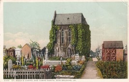 New Orleans LA Louisiana St. Roch&#39;s Chapel &amp; Campo Santo Postcard E34 - £6.11 GBP