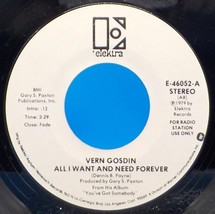 Vern Gosdin 45 All I Want And Need Forever / Fifteen Hundred Times A Day... - $47.95 MXN