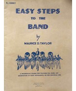 Easy Steps to the Band (B-Flat Cornet) by Maurice D. Taylor / 1967 Paper... - £4.47 GBP