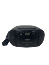 JENSEN CD545 Portable CD/AUX Player, Cassette Rec/Player w/AM/FM Radio T... - £22.50 GBP