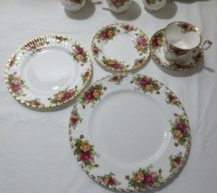Royal Albert Old Country Roses 1962 Pattern England chose of sets - $100.00+