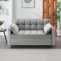 Velvet Futon Sofa: Convertible Sleeper Couch Bed - $644.65 CAD