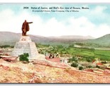 Juarez Statue Oaxaca Juarez Mexico UNP Sonora News Co UDB Postcard L20 - £4.65 GBP