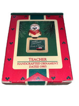 Hallmark Keepsake Christmas Ornament 1985 Teacher Owl w Book to a GradeA Teacher - £11.60 GBP