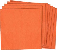 Amscan Vibrant Orange Solid Tissue Paper (20&quot; x 20&quot;) Pack Of 8  Premium ... - $13.99