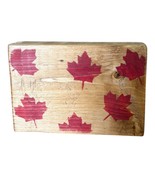  Hand-Painted Canadian Pride Wood Decor – Rustic Signs - HAPPY CANADA DAY! - $197.63 MXN