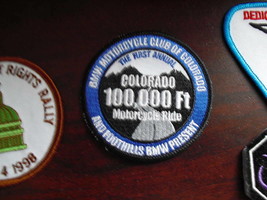 Embroidered Patch Colorado Motorcycle Ride LOOK - £10.90 GBP